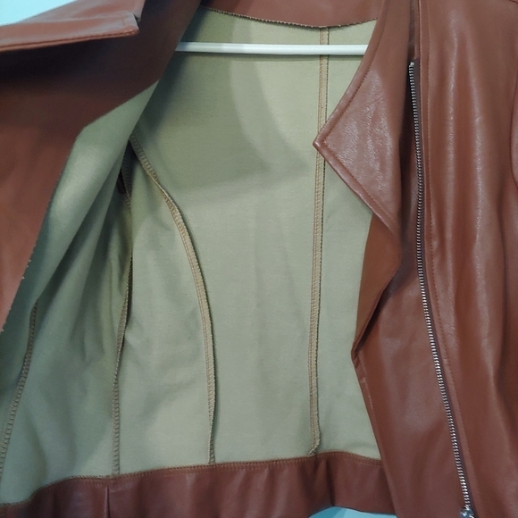 Dixie Faux Leather Jacket - Picture 6 of 11